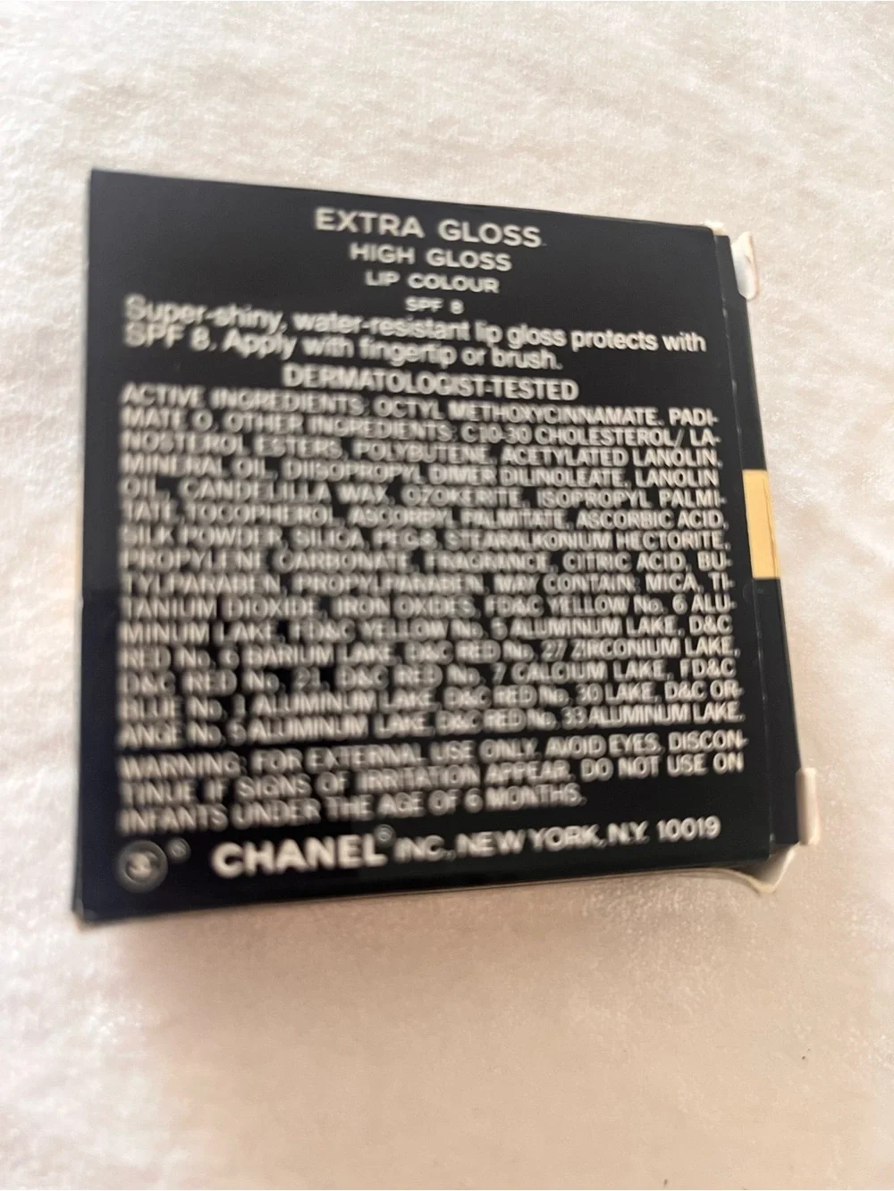 CHANEL Lip Gloss Balm in Peachy Orange